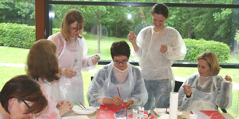 Paint Event - Beiersdorf, Teamarbeit